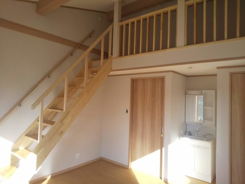 ロフト付きの離れ　【工事完了】