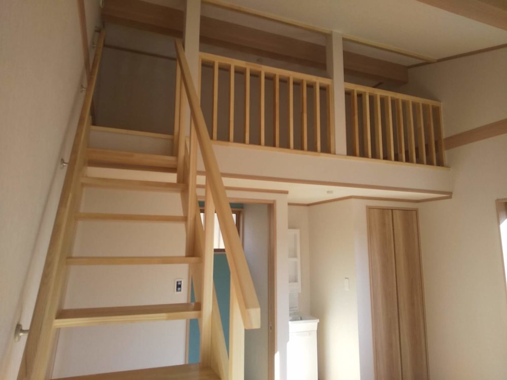 ロフト付きの離れ　【工事完了】