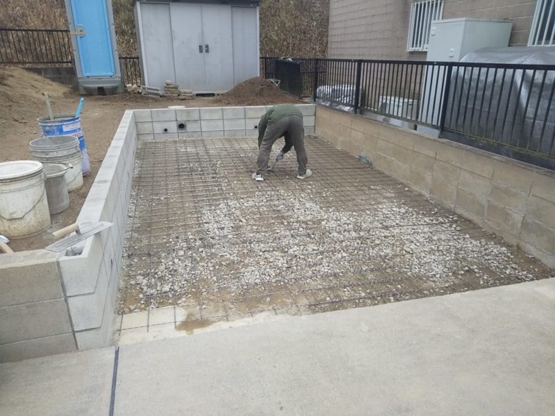 ロフト付きの離れ　【工事完了】