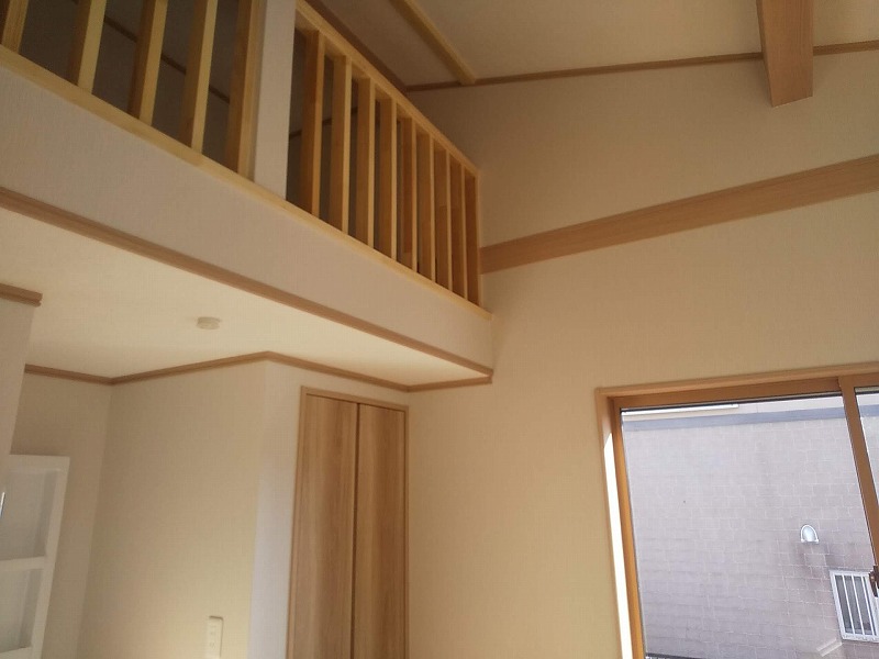 トイレ付ロフトのある離れ