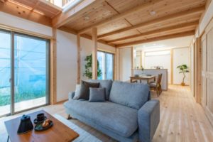 家づくりに求めるものの一つに家族の健康があります。桧には体調を整える効果もあります。