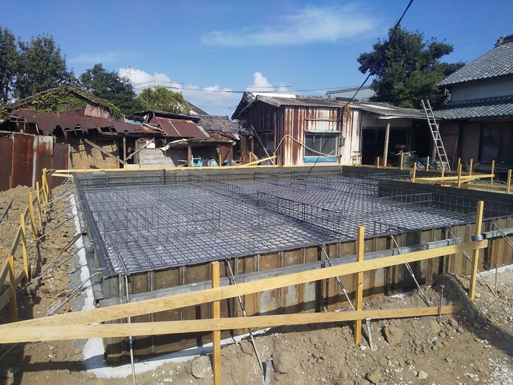 二間続きの平屋住宅工事始まりました