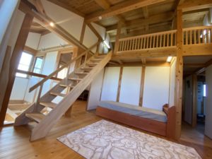 階段付きロフト