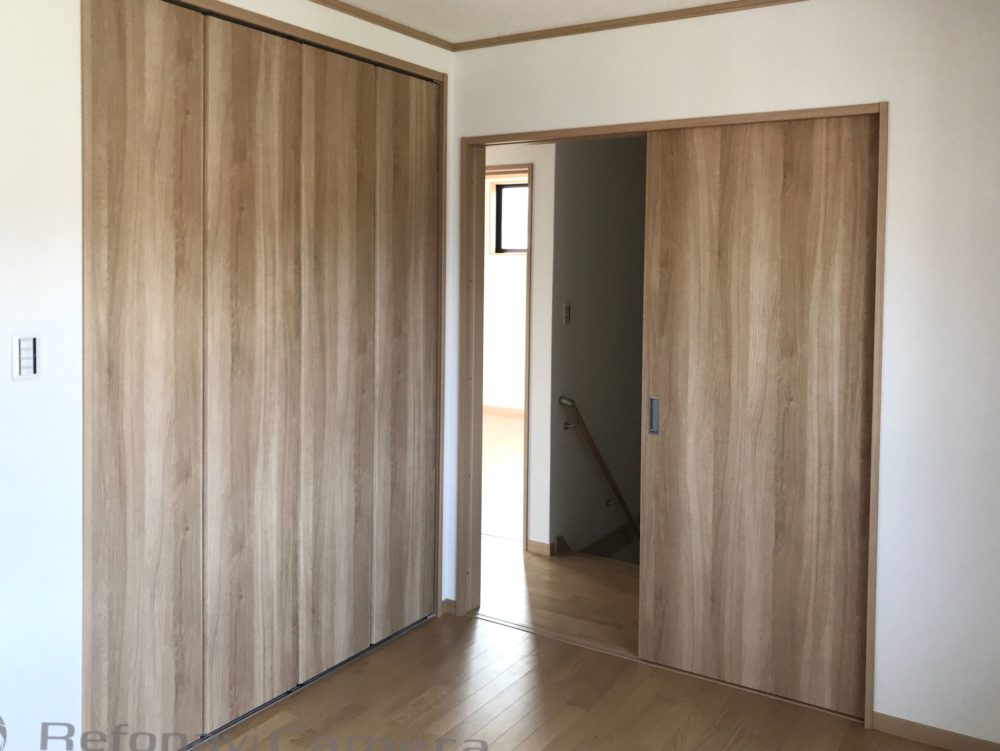 日当たりの良い南向きの3室続き間があるお家