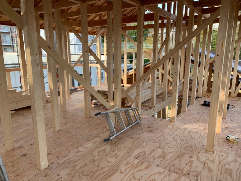 南向き3室続き間のあるお家【工事完了】