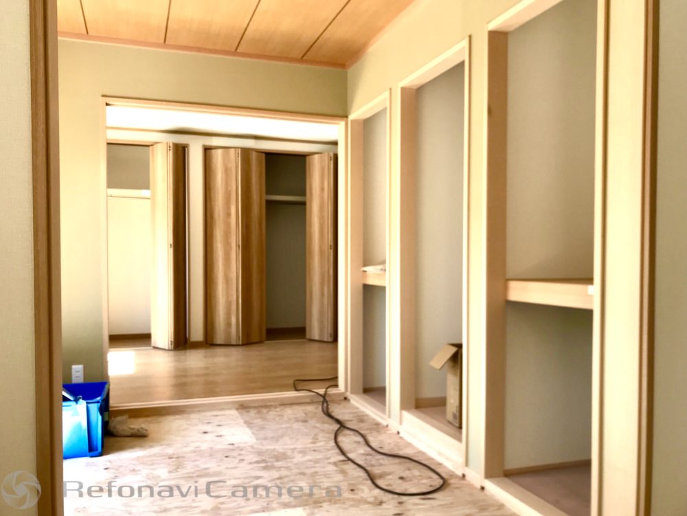 南向き3室続き間のあるお家【工事完了】