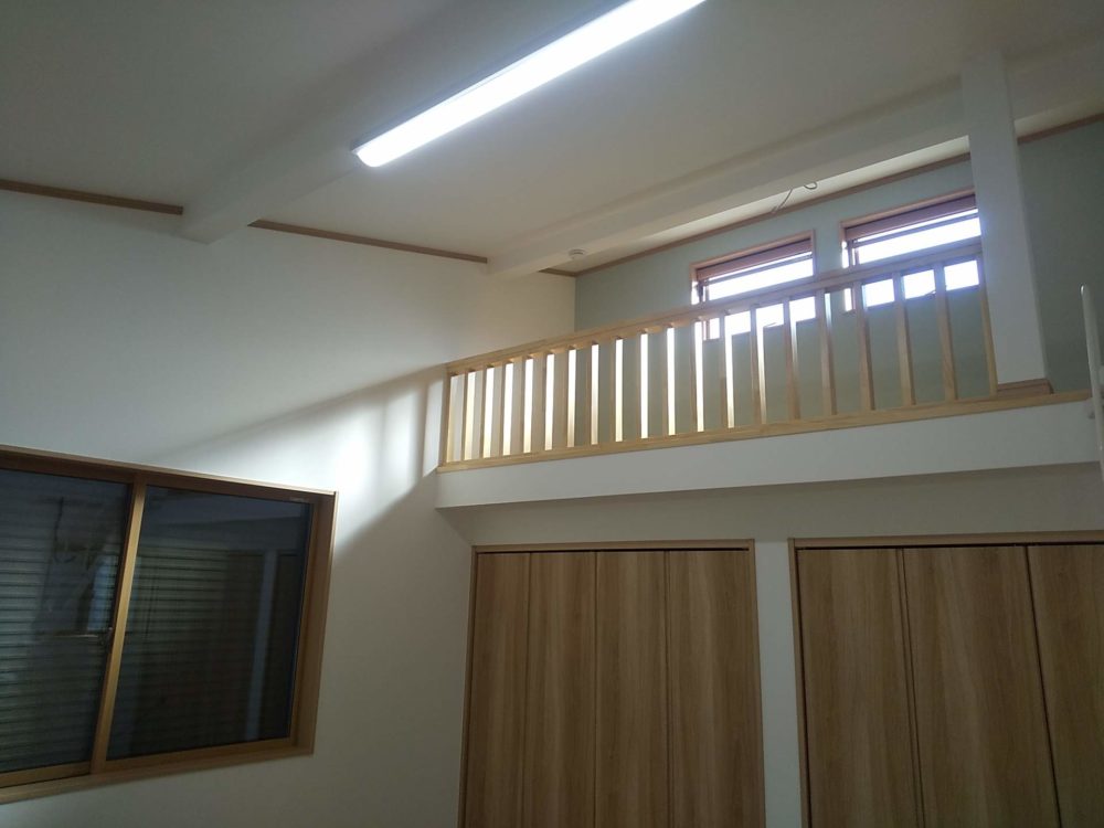 ロフト付き子ども室の増築【工事完了】