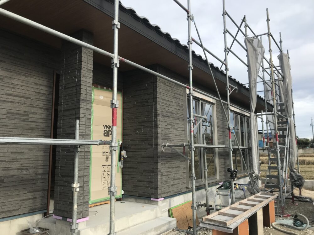 　平屋建て自然素材の家【工事完了】