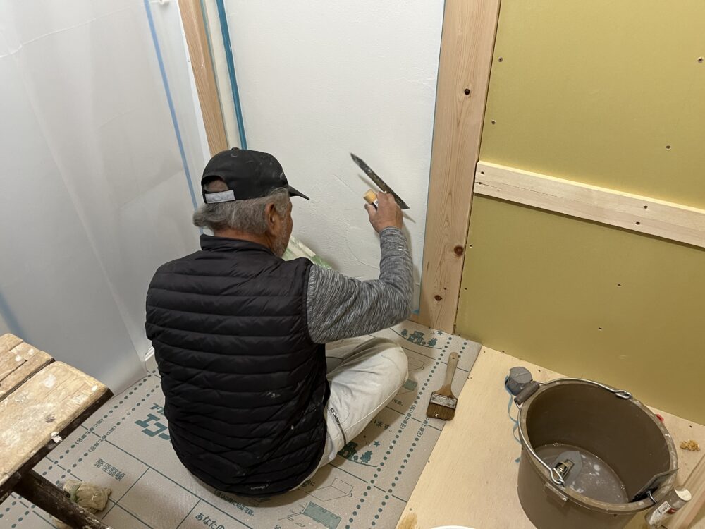 　平屋建て自然素材の家【工事完了】