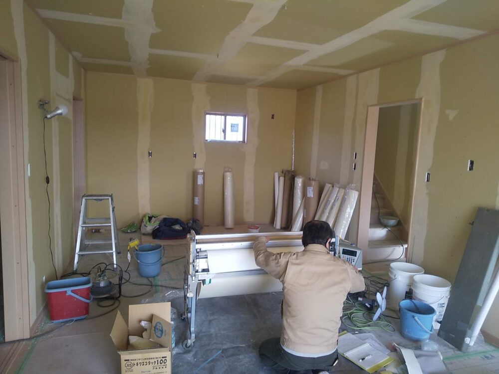 キッチン横に広々収納のある家【工事完了】