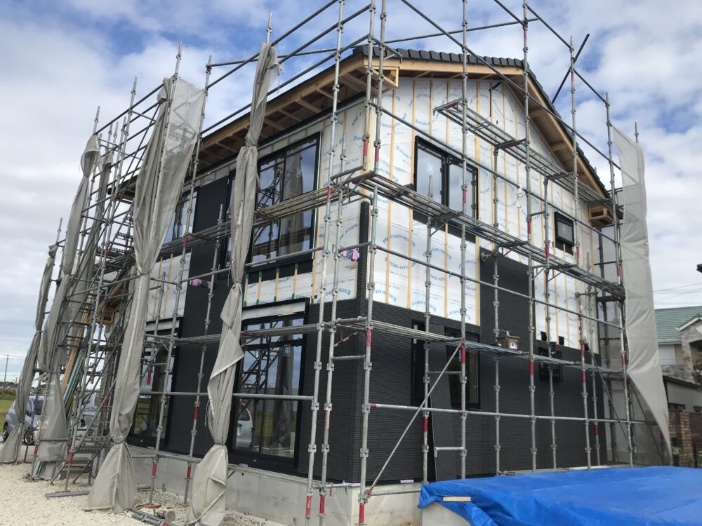 キッチン横に広々収納のある家【工事完了】