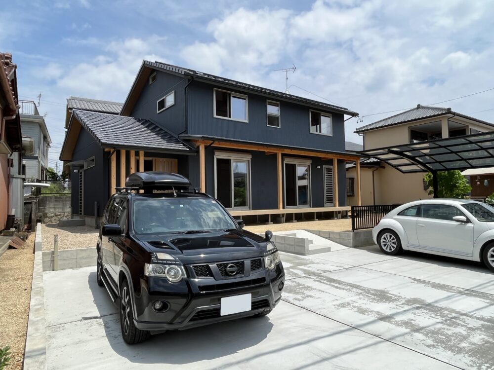 広々土間と大きな小屋裏のある長期優良住宅