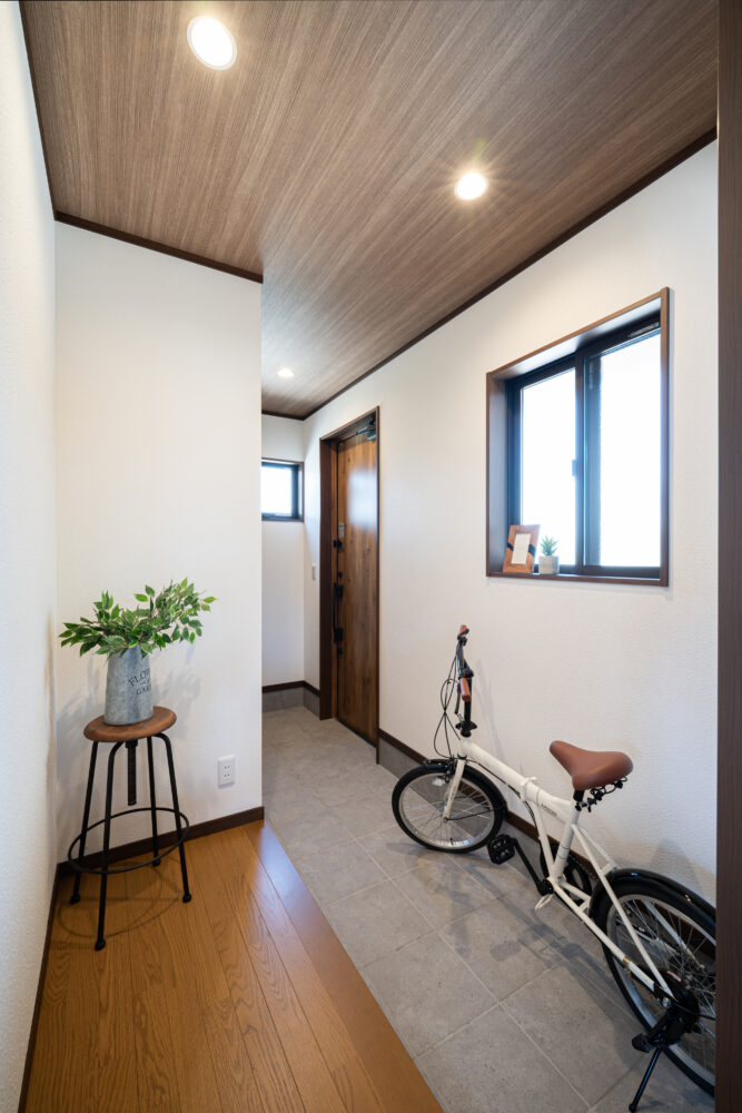 動線に配慮LDKを中心にした3LDK平屋