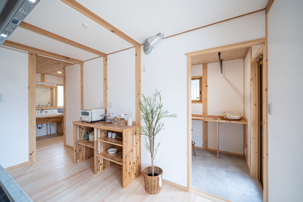 広々土間と大きな小屋裏のある長期優良住宅