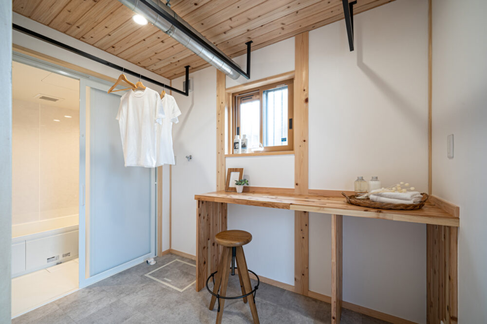 広々土間と大きな小屋裏のある長期優良住宅