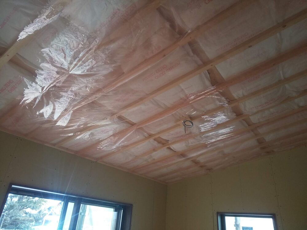 　LDK中心に3LDK平屋建【工事完了】