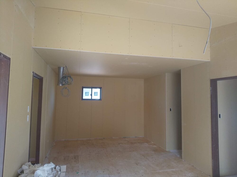 　LDK中心に3LDK平屋建【工事完了】