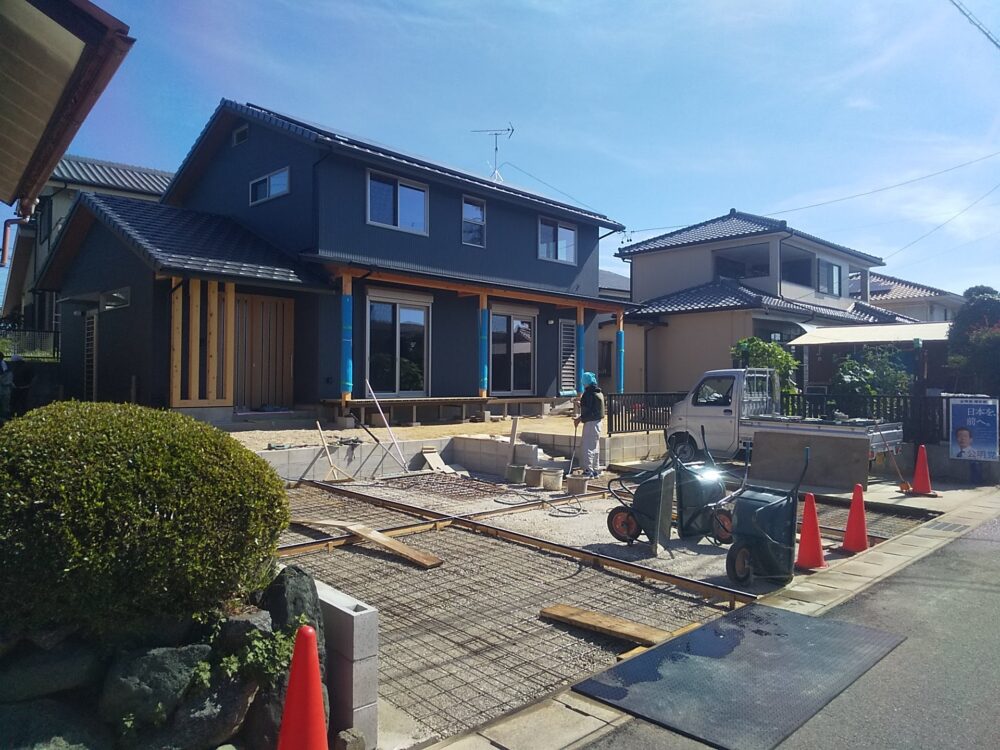 　広々土間と小屋裏の長期優良住宅【工事完了】