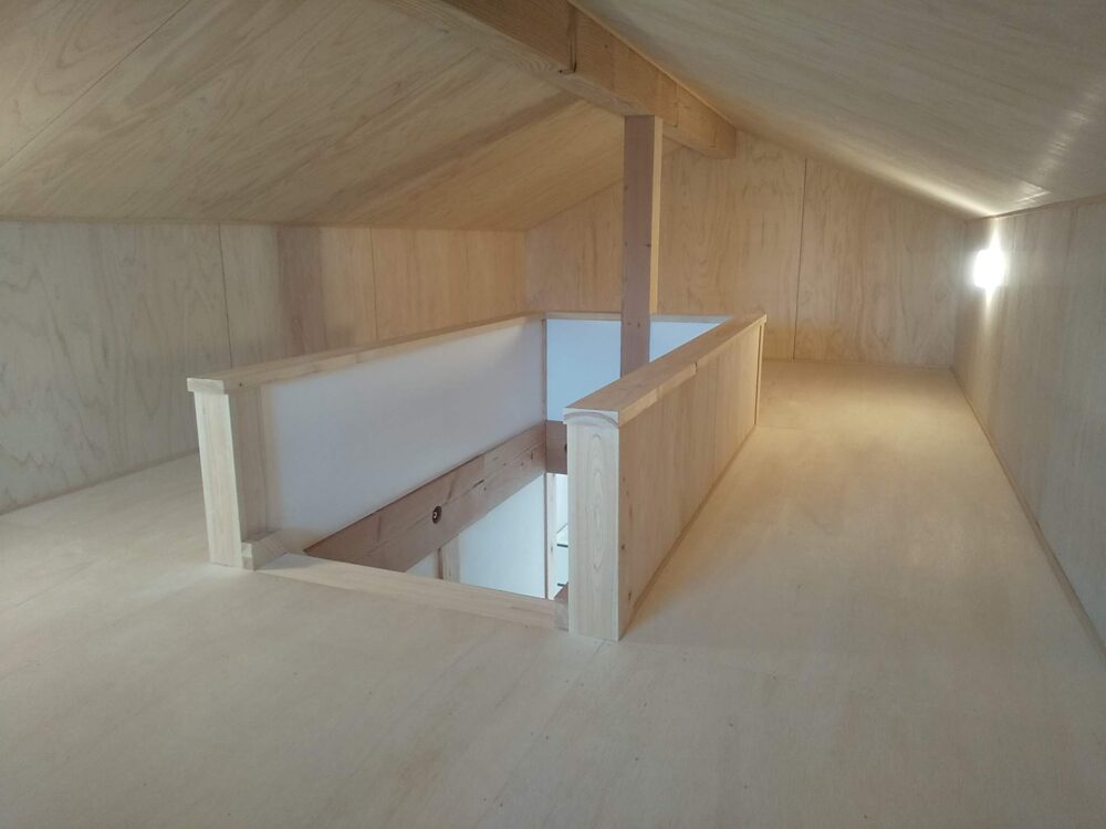 広々土間と大きな小屋裏のある長期優良住宅