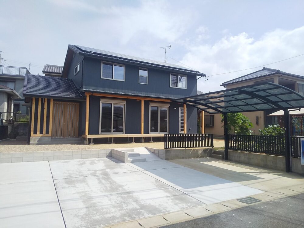 　広々土間と小屋裏の長期優良住宅【工事完了】