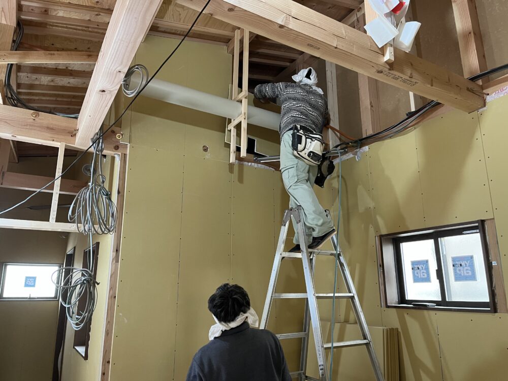 　LDK中心に3LDK平屋建【工事完了】