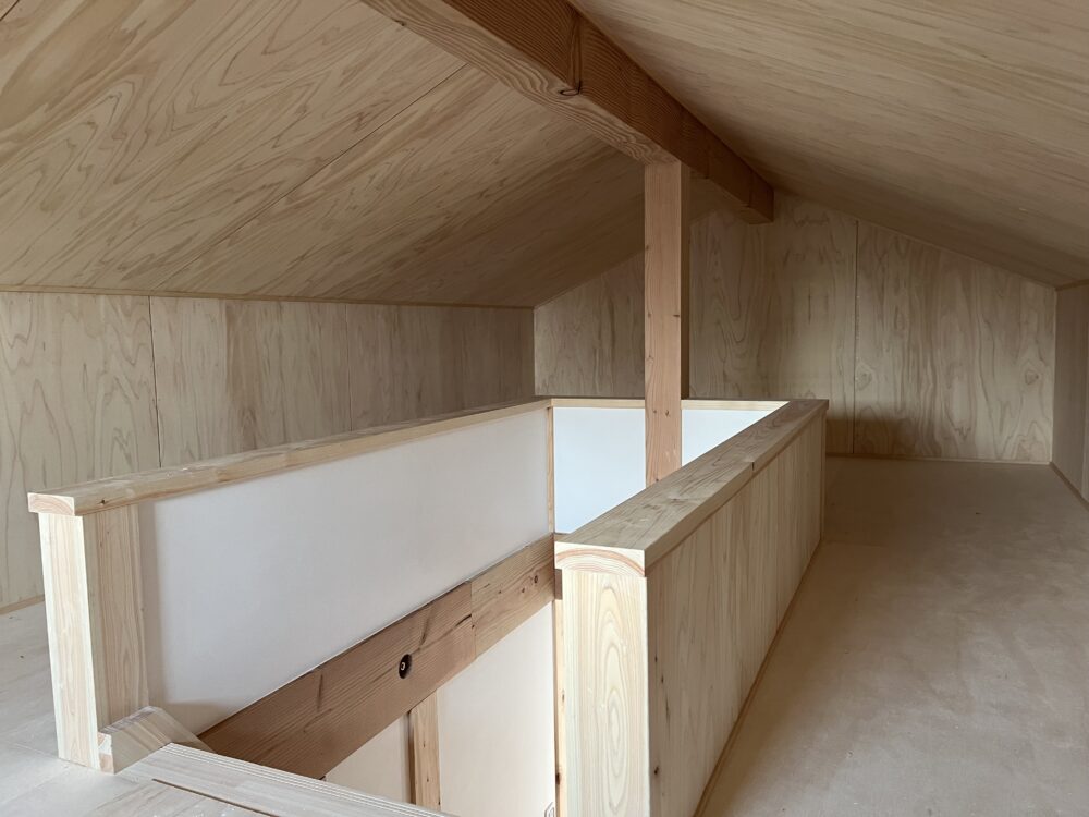 　広々土間と小屋裏の長期優良住宅【工事完了】