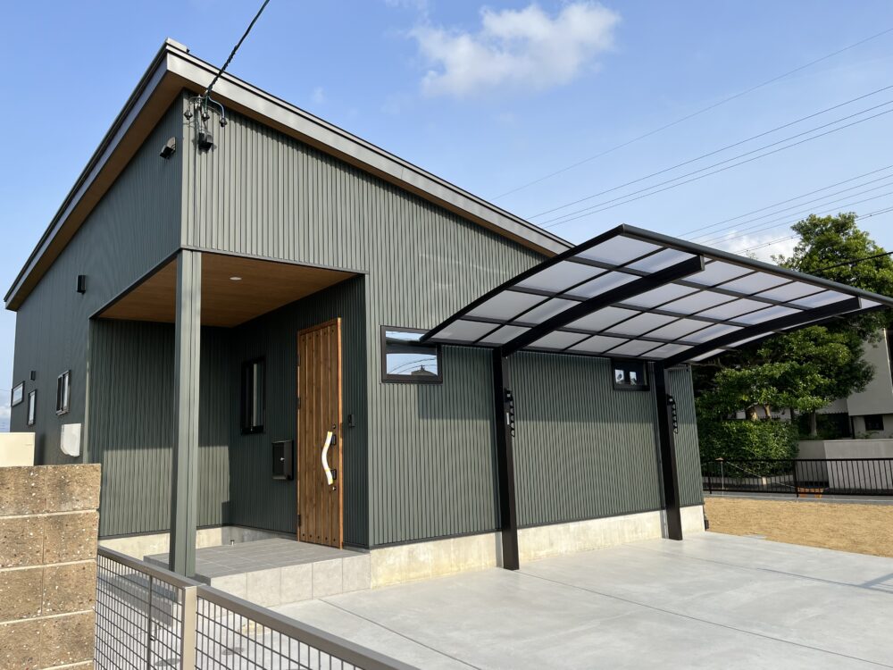 動線に配慮LDKを中心にした3LDK平屋