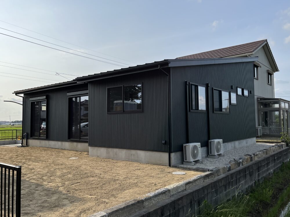 動線に配慮LDKを中心にした3LDK平屋