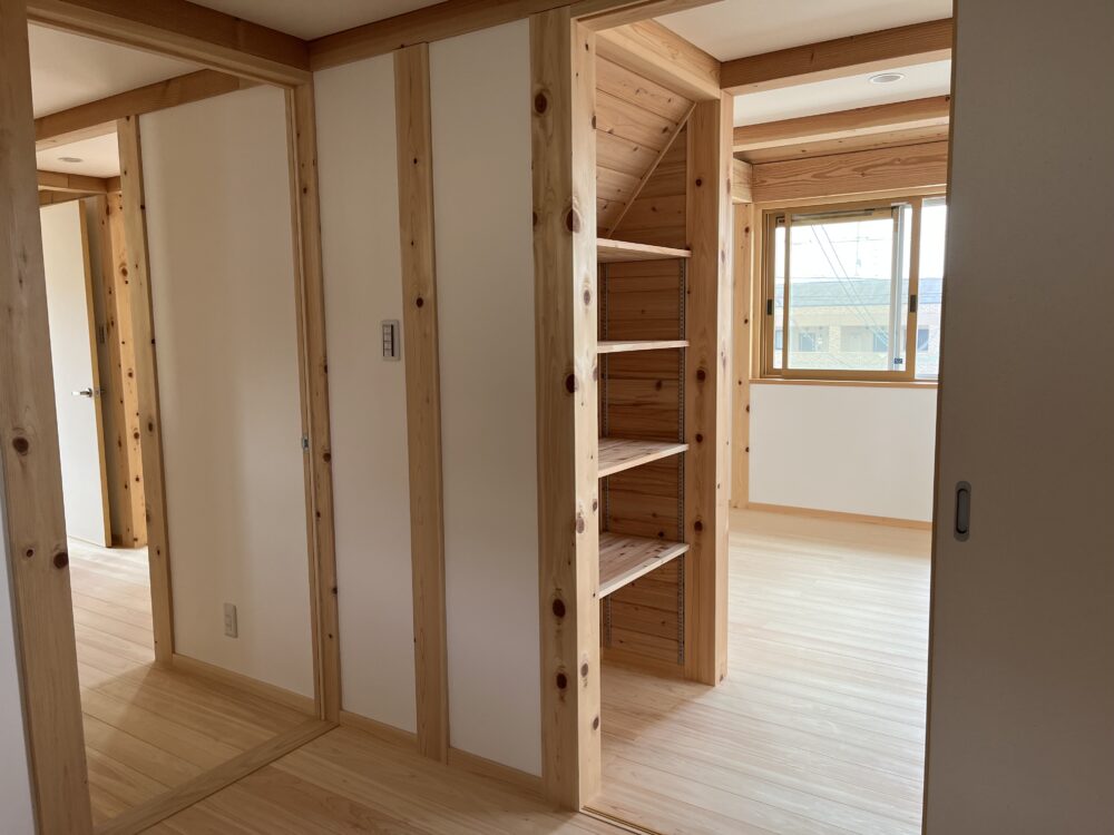 広々土間と大きな小屋裏のある長期優良住宅