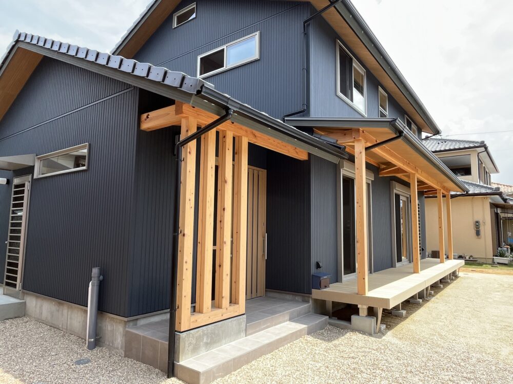 広々土間と大きな小屋裏のある長期優良住宅