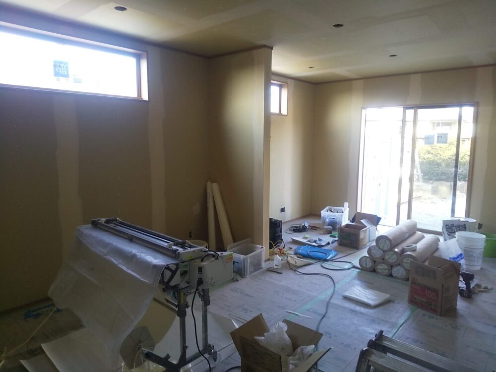 　広々LDKに階段のある家【工事完了】