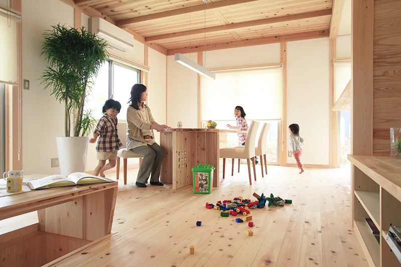 無垢の桧･杉の家で暮らすということ