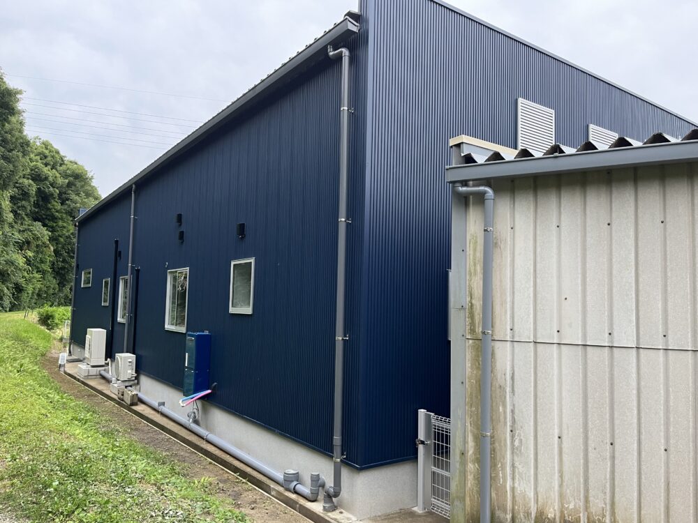 鉄骨造を外部から住宅へ全面リノベーション