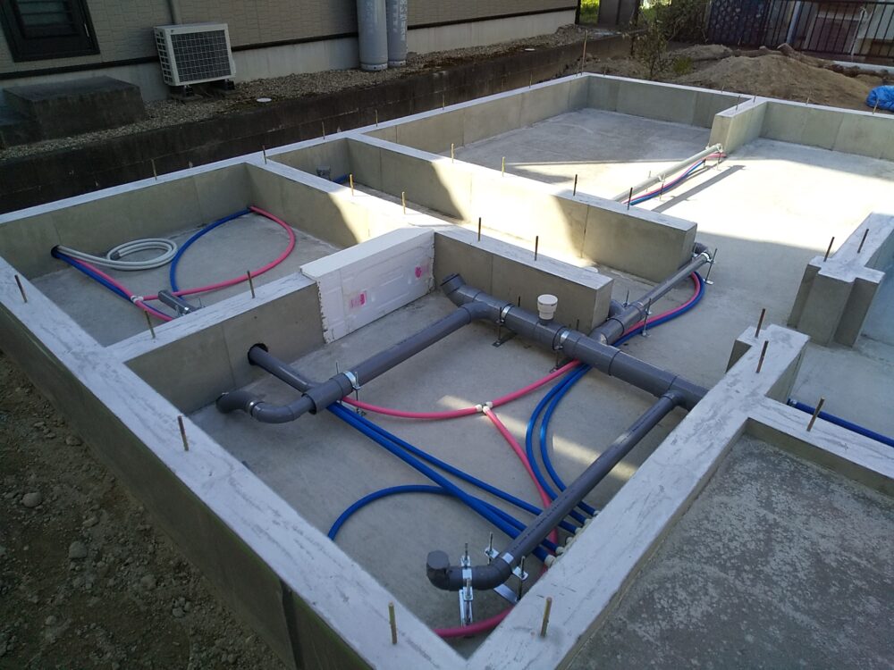 　広い吹抜けが心地いい桧の家【工事完了】