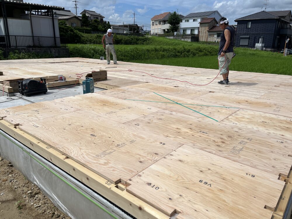　広い縁側と勾配天井の長期優良住宅【工事完了】