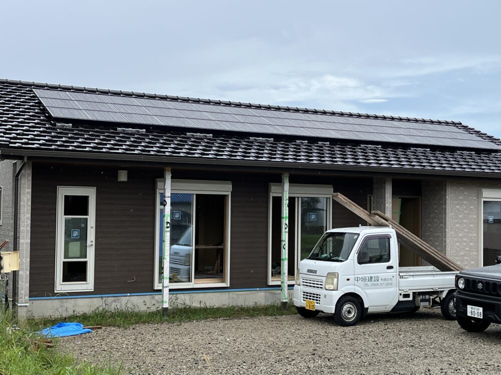 　広い縁側と勾配天井の長期優良住宅【工事完了】