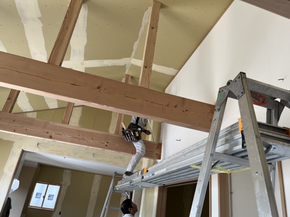 　広い縁側と勾配天井の長期優良住宅【工事完了】