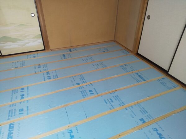 畳からフローリングへ仕様変更