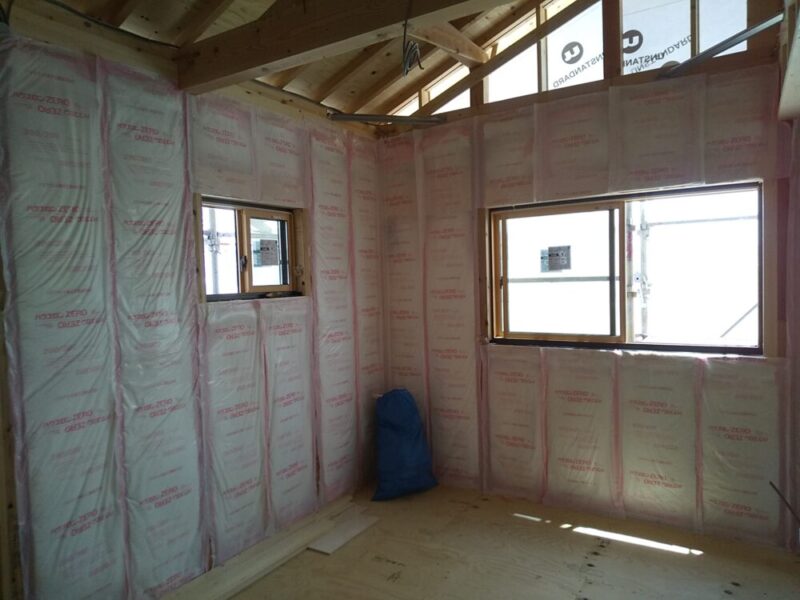 　LDKを無垢材で仕上た長期優良住宅【工事完了】