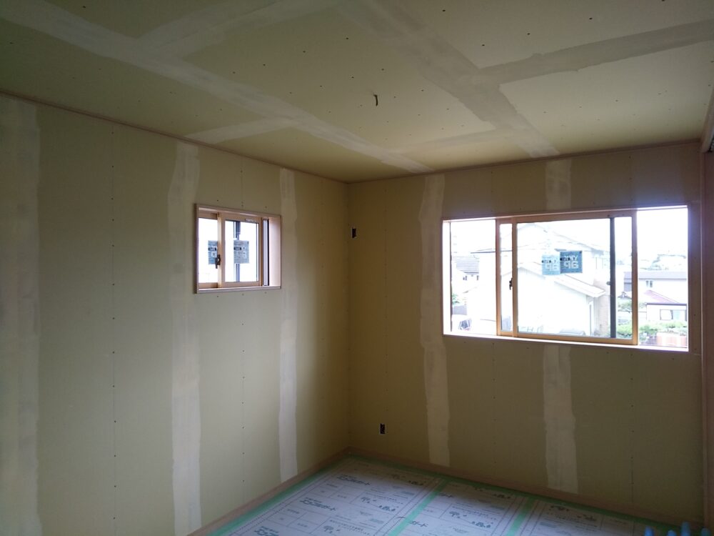 　LDKを無垢材で仕上た長期優良住宅【工事完了】