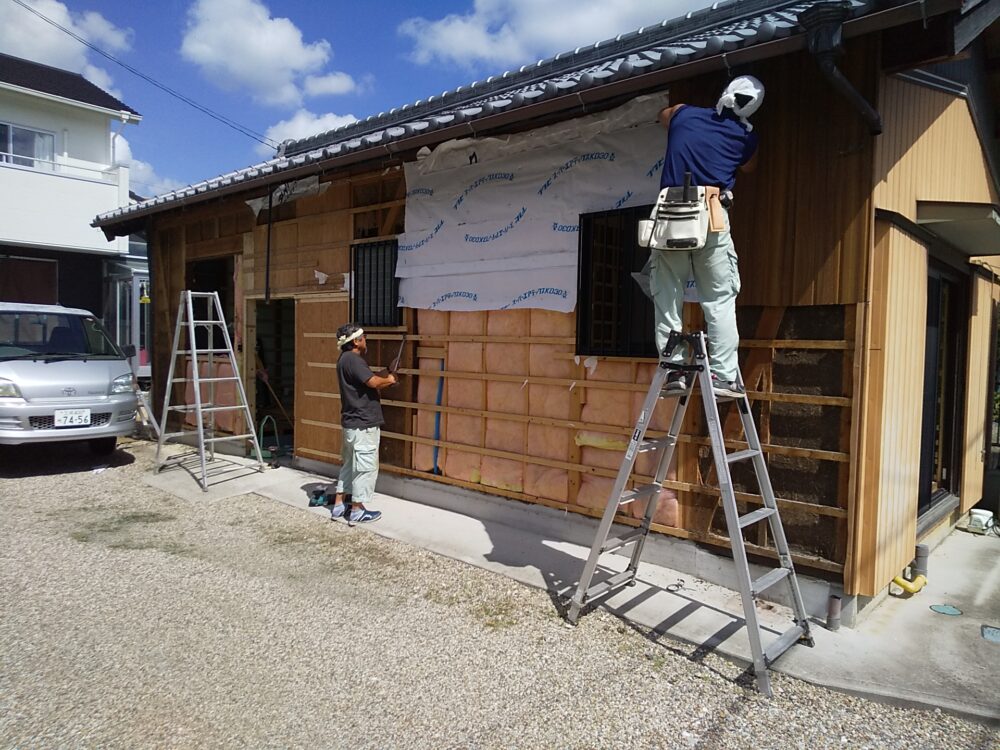 　既設離れ改修と水廻り増築【工事完了】