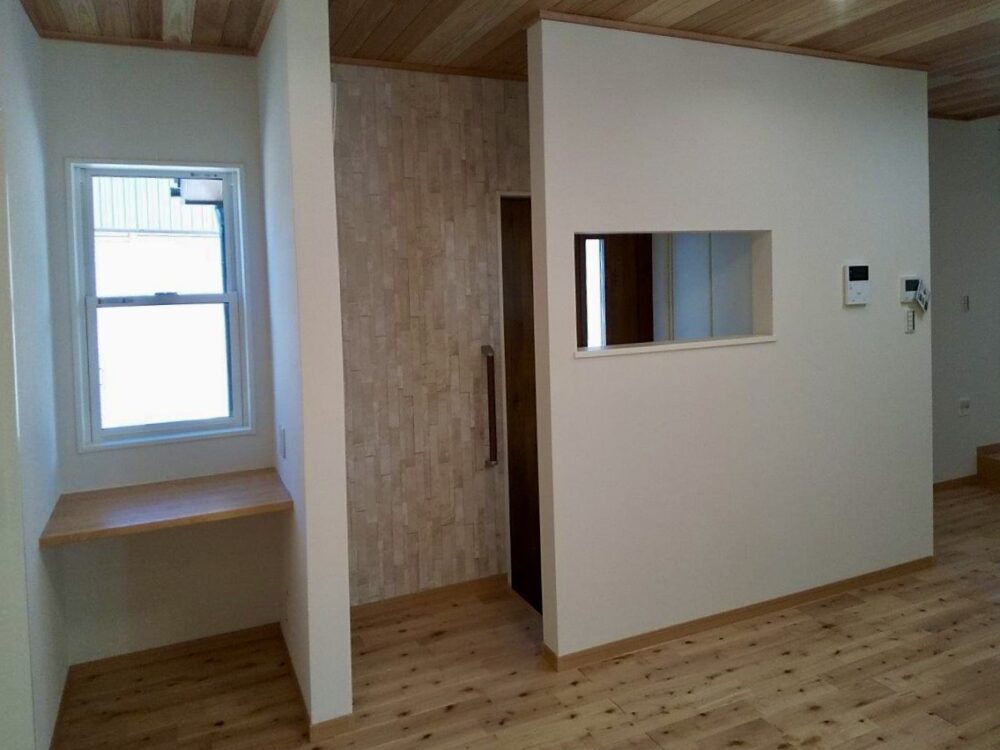 既設離れの改修工事と水廻り増築+下水の切替工事