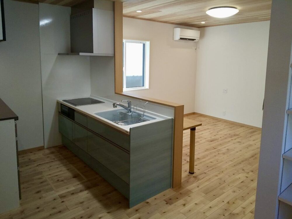 既設離れの改修工事と水廻り増築+下水の切替工事