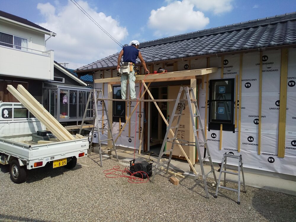 　既設離れ改修と水廻り増築【工事完了】