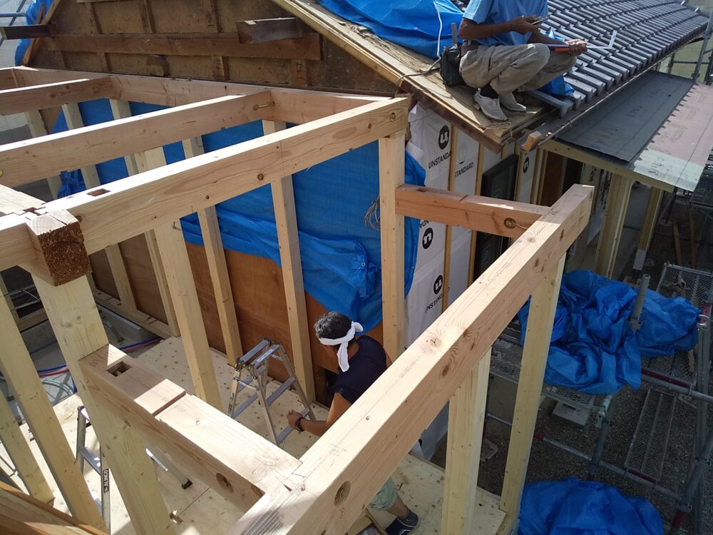 　既設離れ改修と水廻り増築【工事完了】