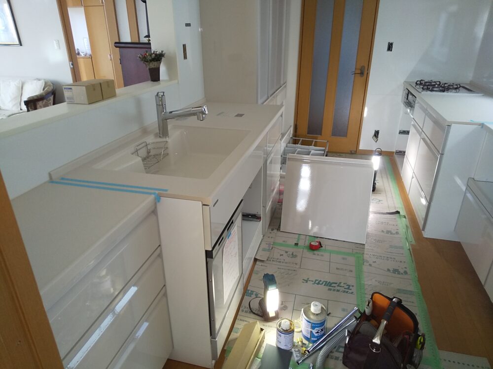 将来を考え使いやすく水回りの改修