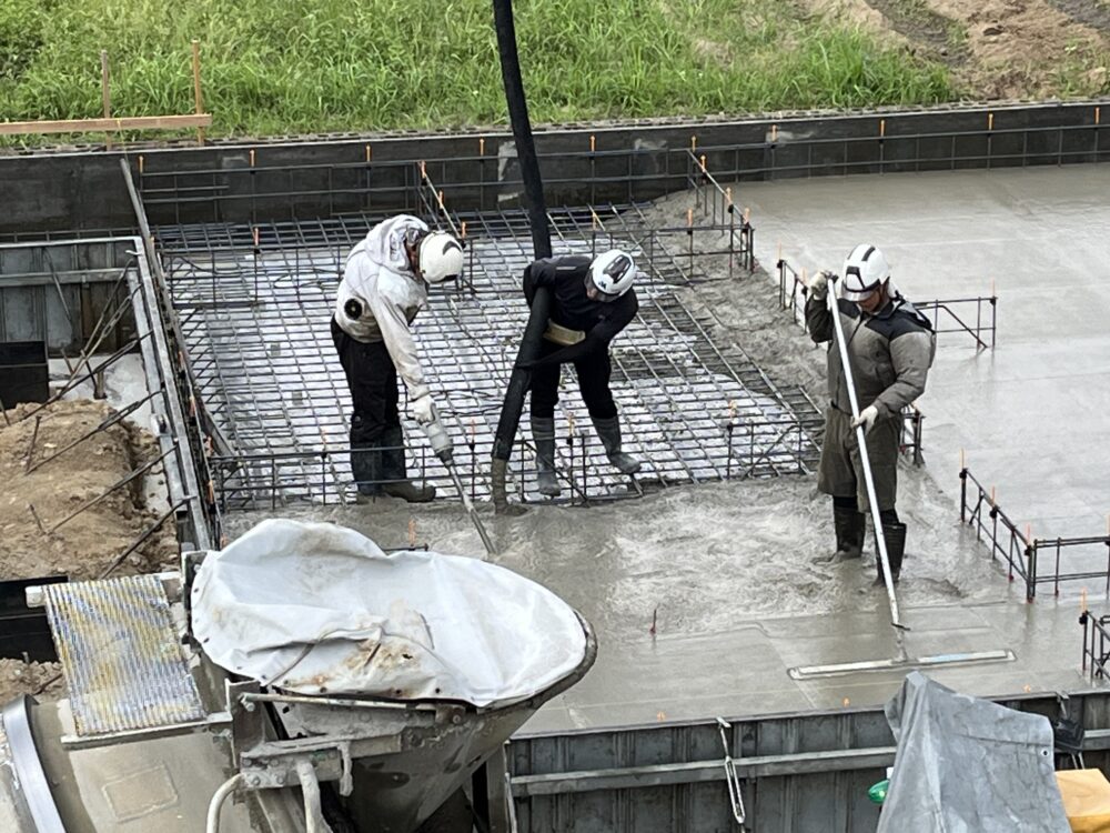 　ZEH仕様の自社モデルハウス建築中