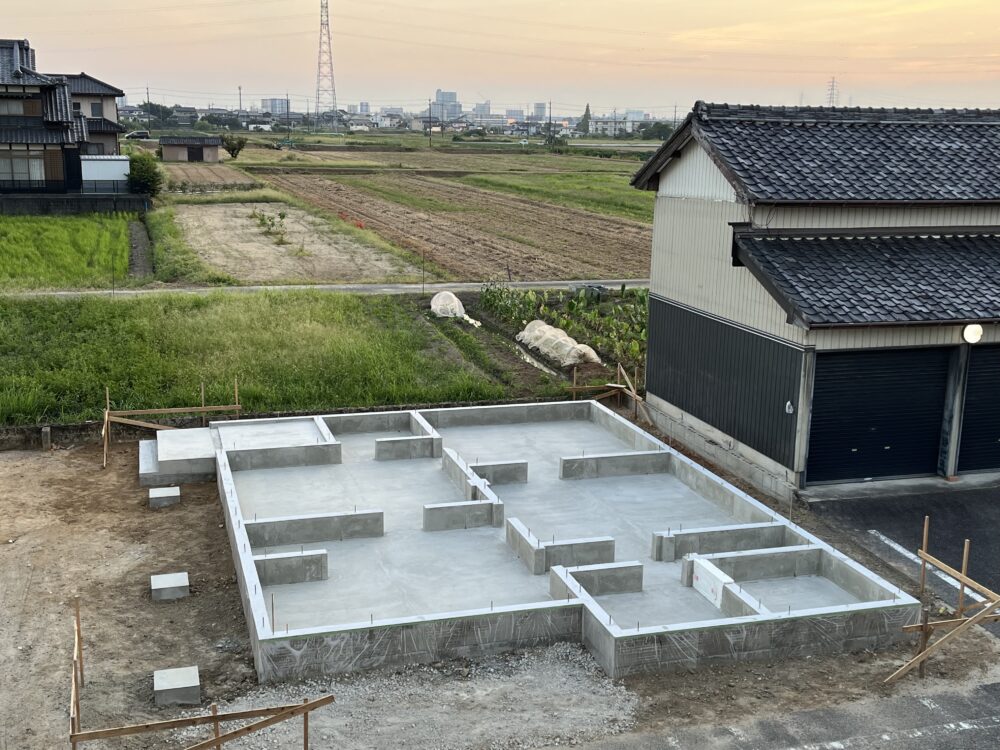 　ZEH仕様の自社モデルハウス建築中