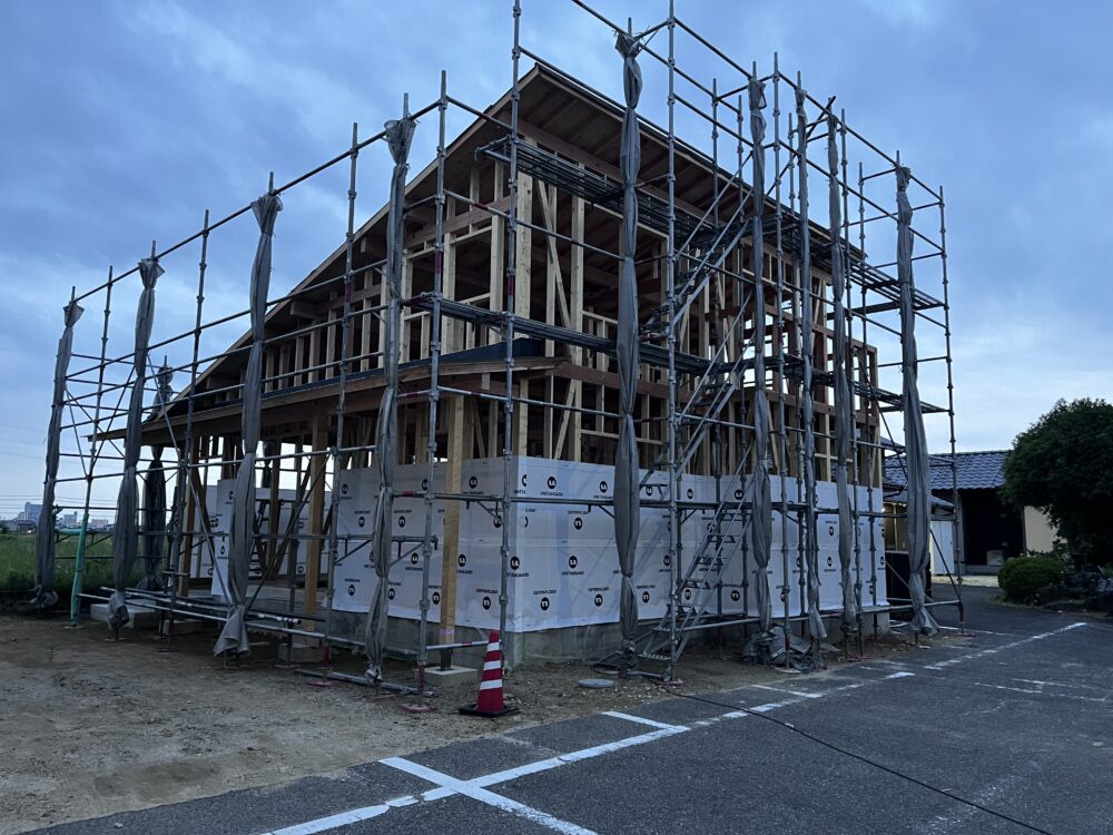 　ZEH仕様の自社モデルハウス建築中