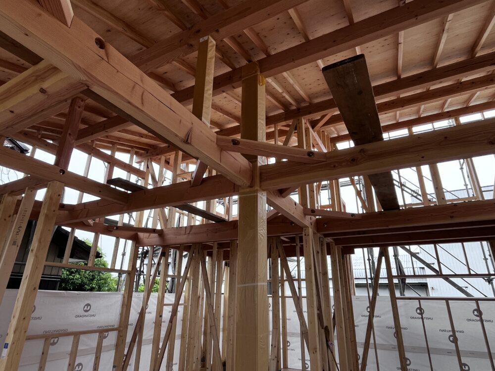 　ZEH仕様の自社モデルハウス建築中